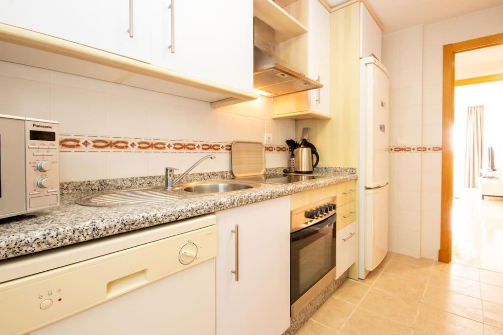Penthouse With Roof Terrace, Bbq, Pool- And Sea Views Apartman Buenas Noches Kültér fotó